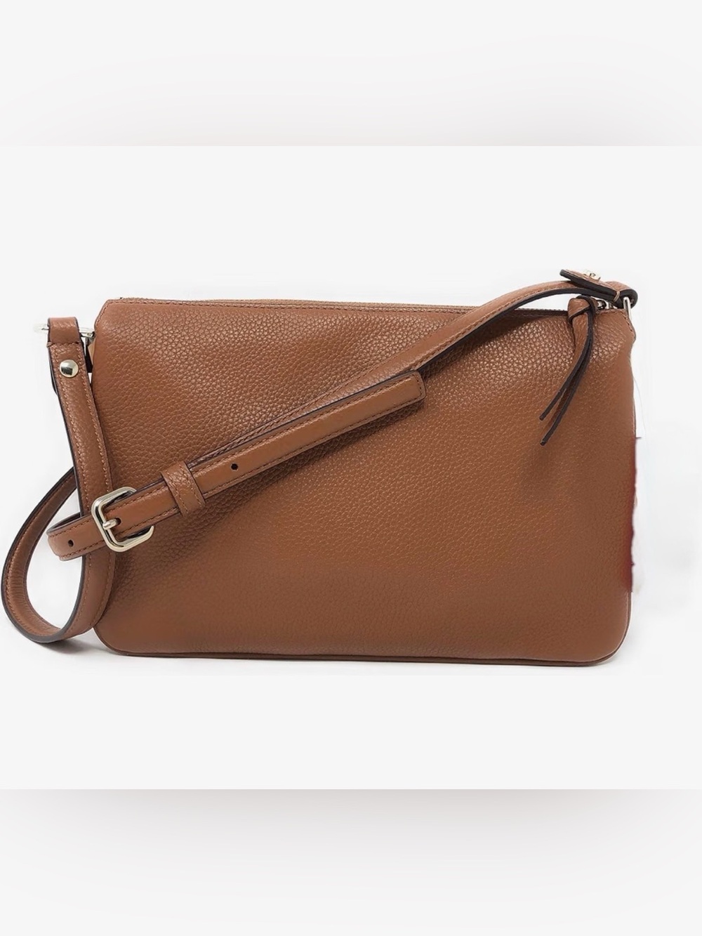 Kate Spade New York Mulberry Street Madelyne Crossbody Bag purse Warm Ginger - Picture 3 of 12